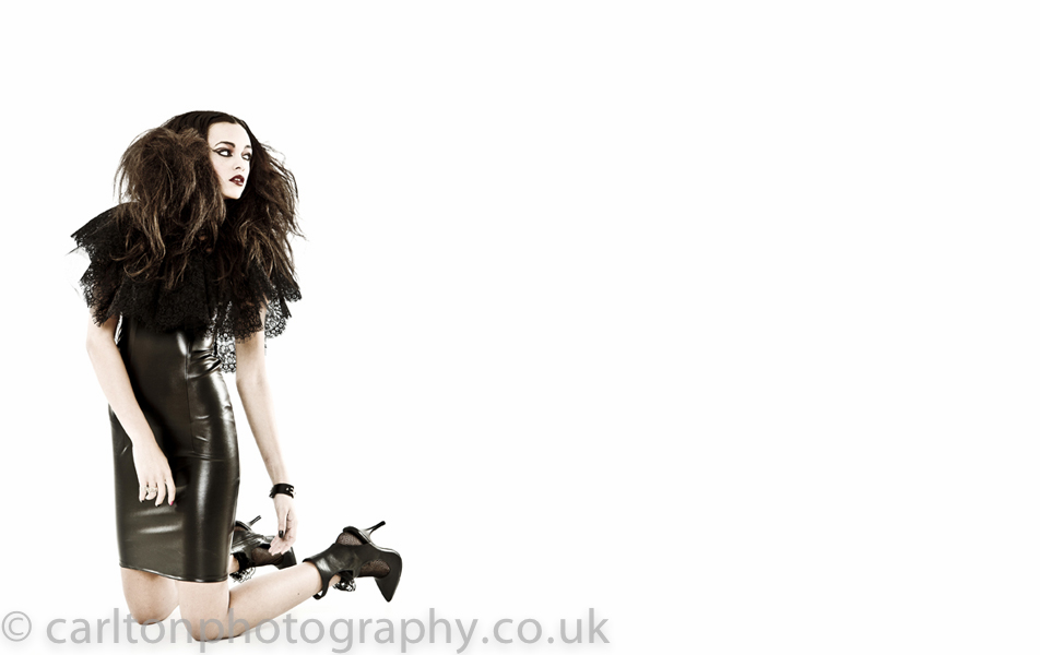 fashion model photography shot in my cheshire studio