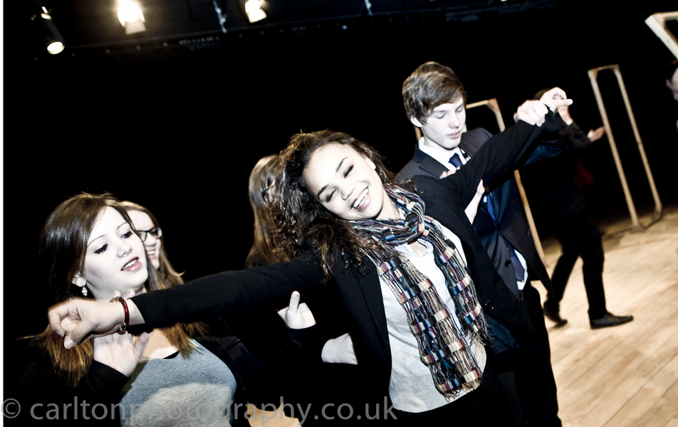 photography of the drama section at fallibrome school in macclesfield cheshire