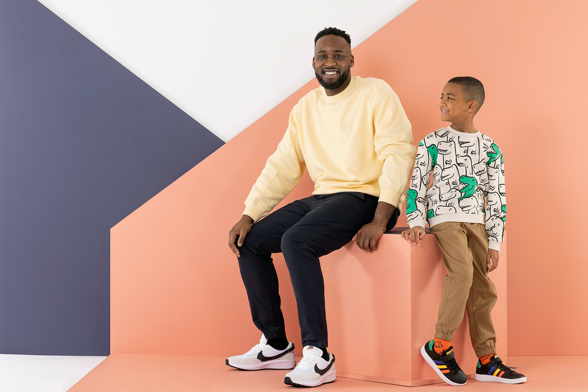 advertising photography for children's and menswear 