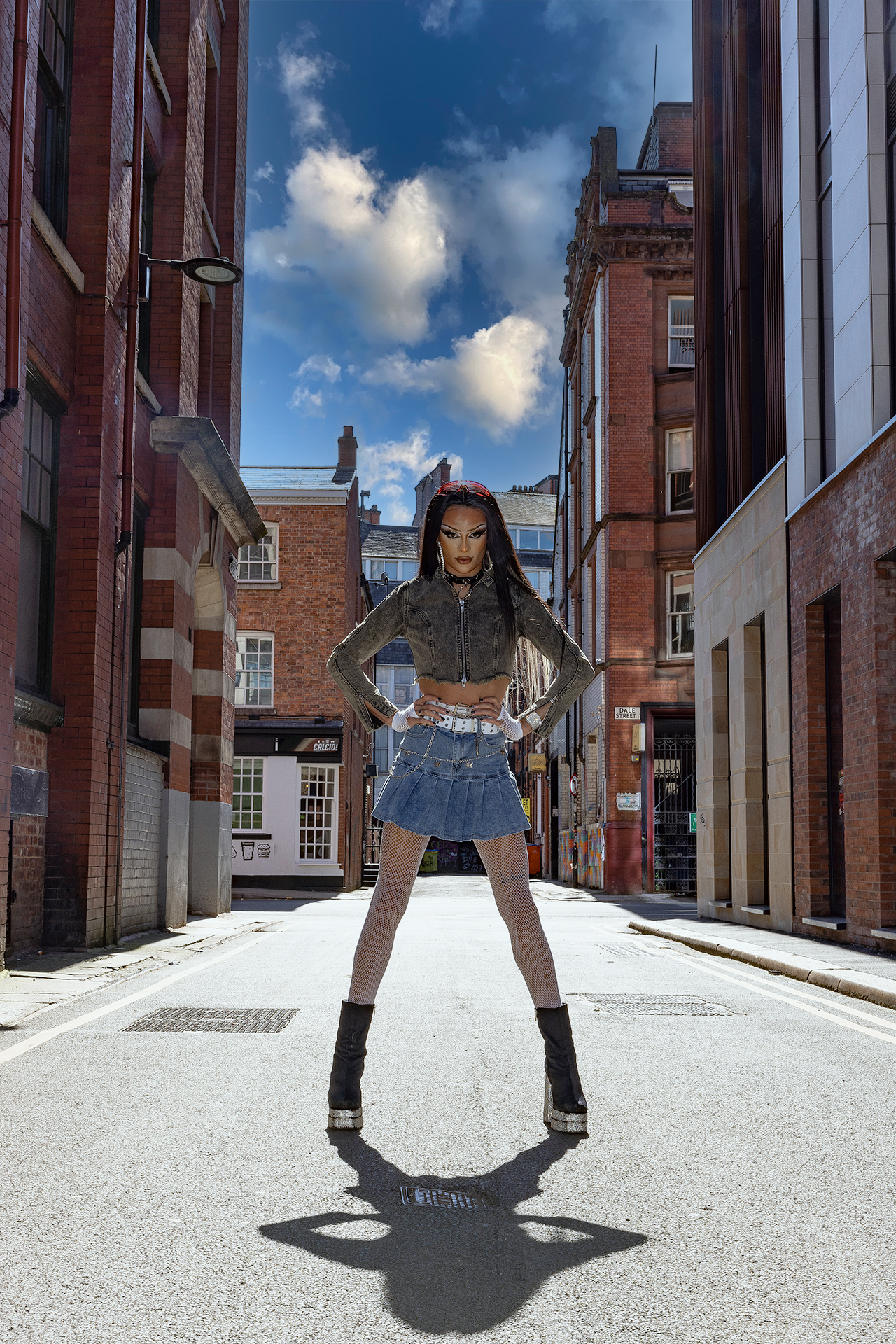 editorial fashion photography for Arndale advertising campaign in Manchester