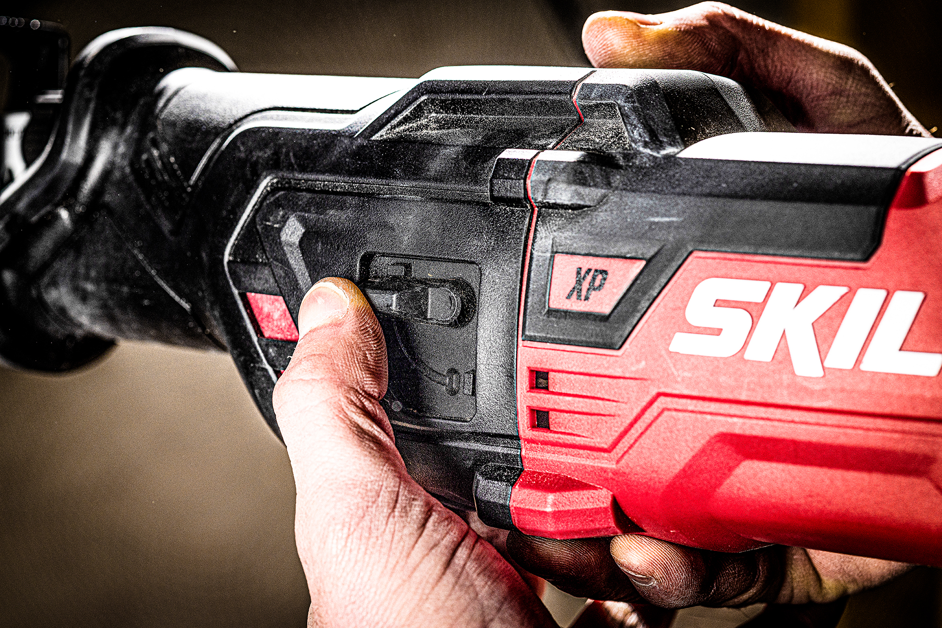 product photography on location for skil power tools