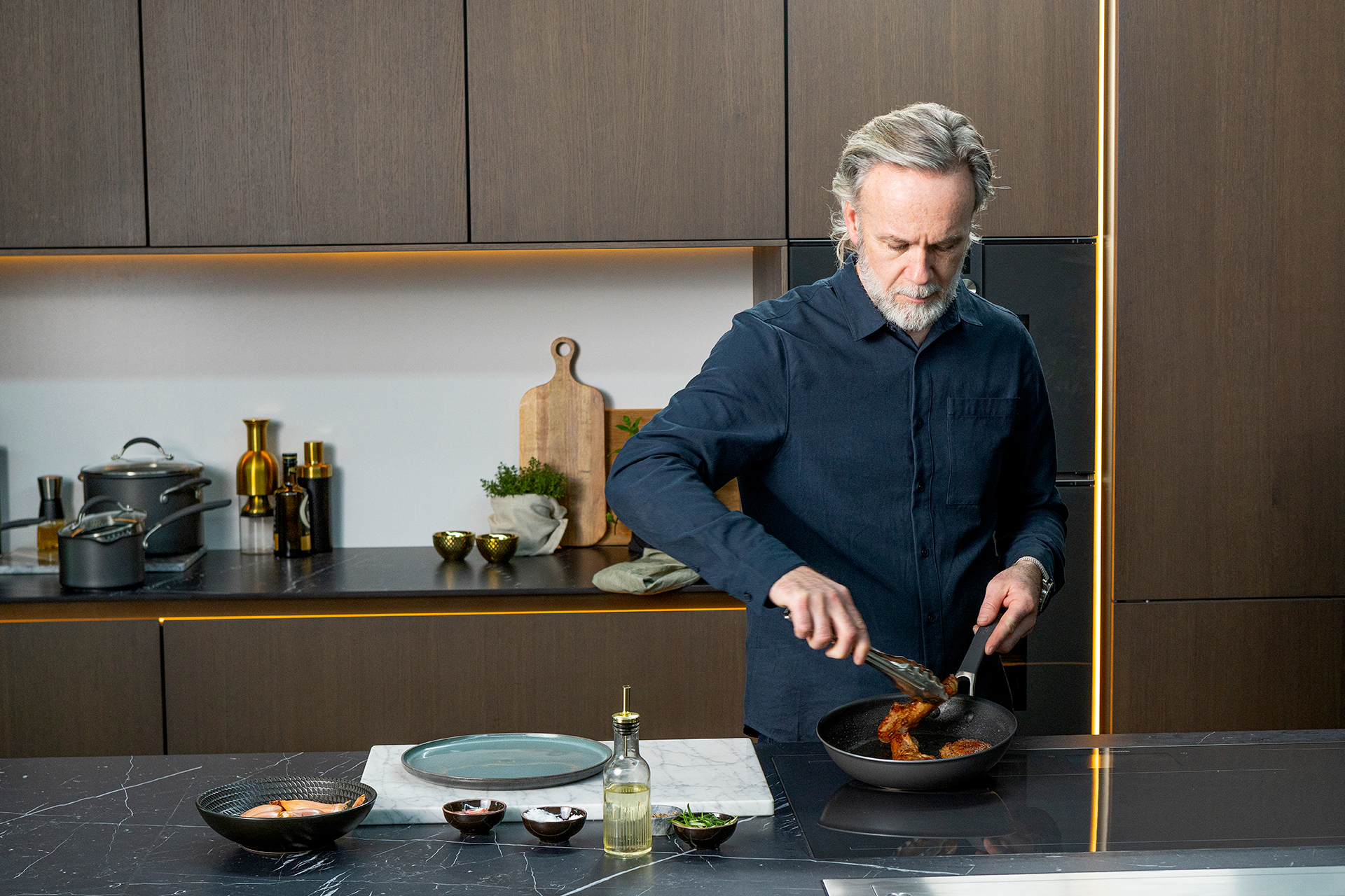 cookery photography with Marcus wareing 