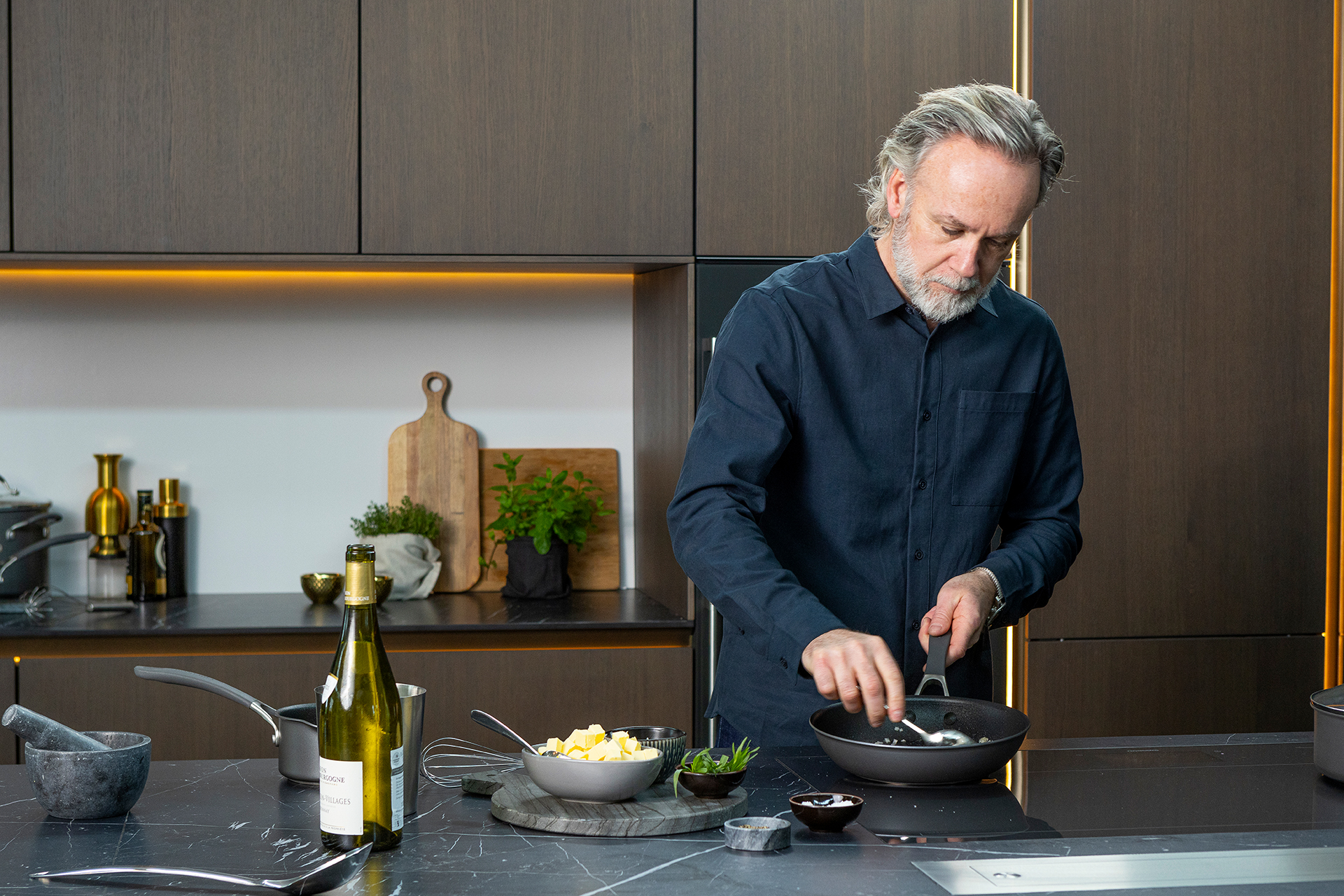 commercial food photographer shooting for Marcus wareing